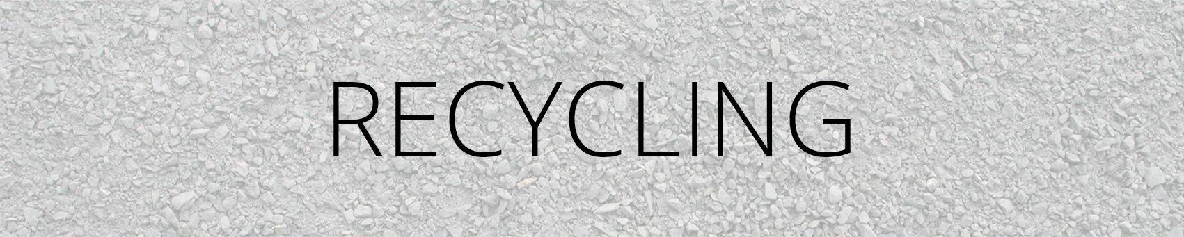 Recycling Banner