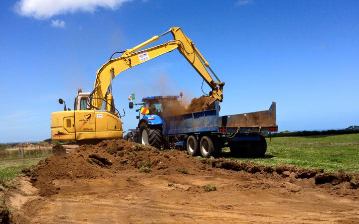 Loading out Excess Dirt