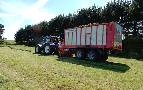 Silage Harvesting with Loader Wagons