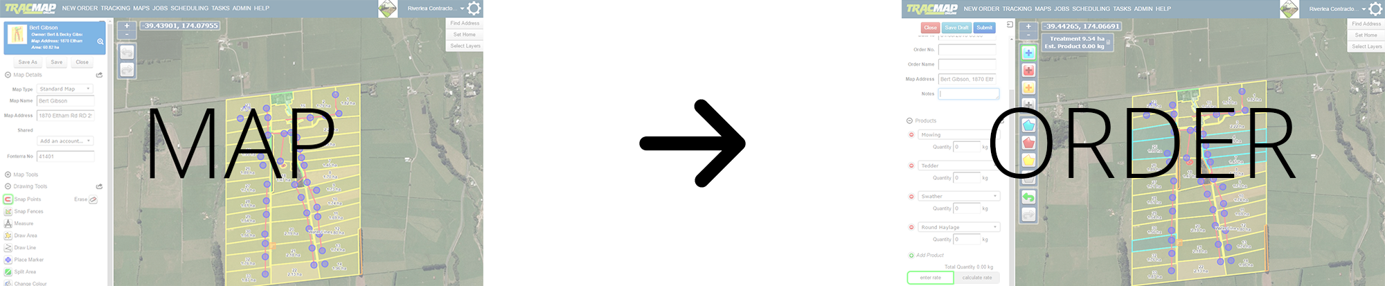 'Map' & 'Order' Sequence Labels